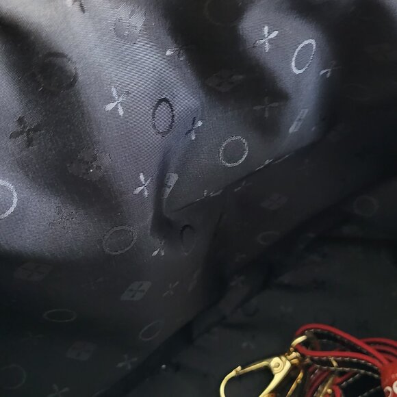 NWT INVECE Italian Patent Leather Handbag with Shoulder Strap & Keychain - Picture 12 of 12